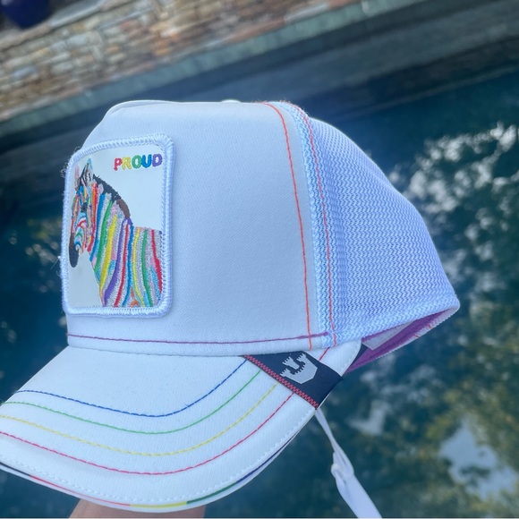 GooriHat Gay Pride Proud Zebra Rainbow - Picture 5 of 6